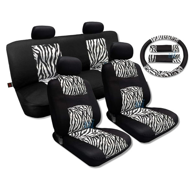 White Zebra Accent Fur Black Mesh Cool Breeze Animal Print Seat Cover Set Fits Jeep Liberty Low Back Seats Com - Cow Print Jeep Seat Covers White Zebra Accent Fur Black Mesh Cool Breeze Animal Print Seat Cover Set Fits Jeep Liberty Low Back Seats Com - Cow Print Jeep Seat Covers