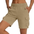 thumbnail image 4 of Neewe Shorts de Randonnée pour Femmes Séchage Rapide Légers Résistants à l'Eau Shorts Athlétiques avec Poches Extérieur Golf Actif, 4 of 7