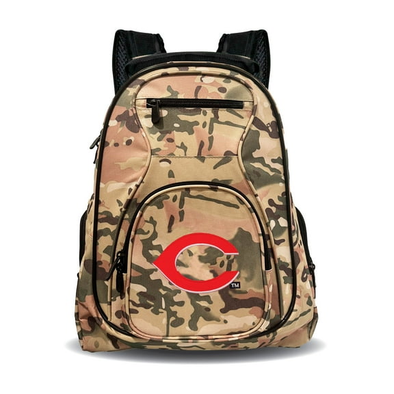 MOJO Cincinnati Reds 19" Camo Premium Laptop Backpack