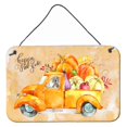 thumbnail image 1 of Carolines Treasures CK2638DS812 Automne Récolte Weimaraner Mur Ou Porte Suspendus Impressions, 1 of 1