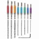 thumbnail image 1 of Self-Centering Hinge Drill Bit Set - 17-Piece Hex Shank for Woodworking Projects, 1 of 5