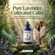 PURA DOR Organic Lavender Essential Oil 4 Fl Oz