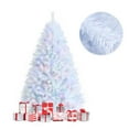 thumbnail image 2 of Patiojoy 6FT White Realistic Xmas Tree, Lush Christmas Tree W/ 792 PVC & PET Branch Tips, 2 of 10
