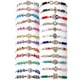 thumbnail image 1 of ODOMY Juego de 24 Pzas de Bracelets de Ojo Malvado, Pulsera Hecha a Mano con Hilo de Ojo Malvado, Pulsera de Amuleto Ajustable de Buena Suerte, Joyería para Mujeres y Niñas, Paquete de Pulsera de Nudo de Hilo Mexicano, 1 of 9