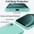 thumbnail image 4 of TEMOGU-Compatible with iPhone XR Case, Upgraded Liquid Silicone with [Flat Edges] [Camera Protection] [Soft Anti-Scratch Microfiber Lining] Phone Case for iPhone 10 XR 6.1 inch - Sea Blue, 4 of 4