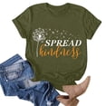 thumbnail image 1 of Offres du Jour Liquidation Iumwxz Tunique Coupe Classique T-Shirt d'Été Décontracté pour Femmes Blouse à Imprimé Floral Manches Courtes Col Rond Blouse Tendance pour Fête, 1 of 4