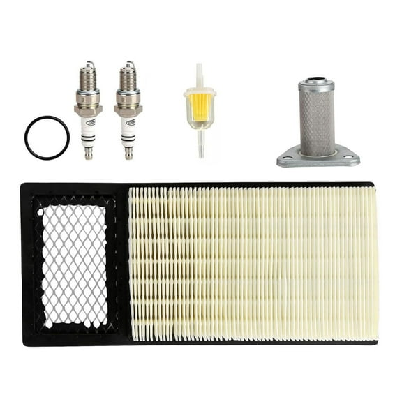 ARCADORA Cart Tune Up Kit Air Fuel Oil Filter Spark Plug For EZGO Medalist TXT 4 Cycle 295cc 350cc 19942005 for Golf