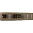 thumbnail image 2 of Hartford Ventilation Floor Register Vent 2” X 14” - Heavy Duty Walkable Heat Vent - Premium Finish - Easy Adjust Air Supply Lever - All Steel Construction 2 inch by 14 Inch Floor Vent Cover (1, Brown), 2 of 4