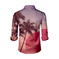 thumbnail image 4 of Hawaiian Mens Shirts Long Sleeve Button Down Aloha Shirt Tropical Summer Beach Shirts, 4 of 4