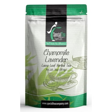 Special Tea Chamomile Lavender Organic Herbal Tea, Loose Leaf 16 oz.