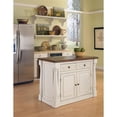thumbnail image 1 of Homestyles Monarch Wood Kitchen Island in Off White, 1 of 22