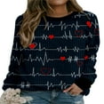 thumbnail image 1 of PENGXIANG Sweat-Shirts de Jour pour Femme à Manches Longues, 1 of 2