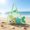 Green, variant on Horivan Large Mesh Beach Toy Storage Bag with Drawstring, Sandproof Tote for Outdoor Sand Play Toys Organizer Carry All for Pool Beach Trips Family Vacation Essentials