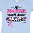 thumbnail image 4 of Inktastic My Grandma is a Survivor Breast Cancer Awareness Boys or Girls Baby Bodysuit, 4 of 5