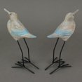 thumbnail image 3 of J.D. Yeatts Juego de 2 esculturas de aves marinas de madera, pata de Metal, decoración costera, figurita, arte para el hogar J.D. Yeatts 69732, 3 of 3