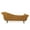 Turmeric Orange + Dark Brown, variant on Christopher Knight Home Calvert Upholstered Chaise Lounge by  Flared Arms Sage Green+ Dark Brown Wood Finish Removable Cushions Semi-Soft