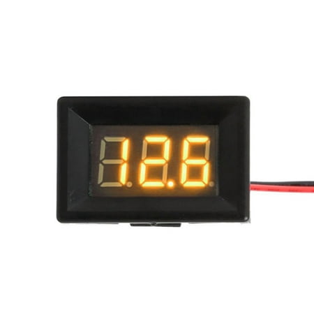 - 12 Volt Digital Voltmeter, DROK 0.36