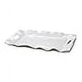 thumbnail image 3 of Beatriz Ball Havana Rectangular Tray with Handles, White, 3 of 4