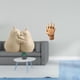 thumbnail image 2 of Sujetalibros De Cerámica Con Forma De Pera, Adorno De Estantería De Mano Para Amantes De Las Almas Gemelas, Figuritas De Mano, Regalo Decorativo, 2 of 8