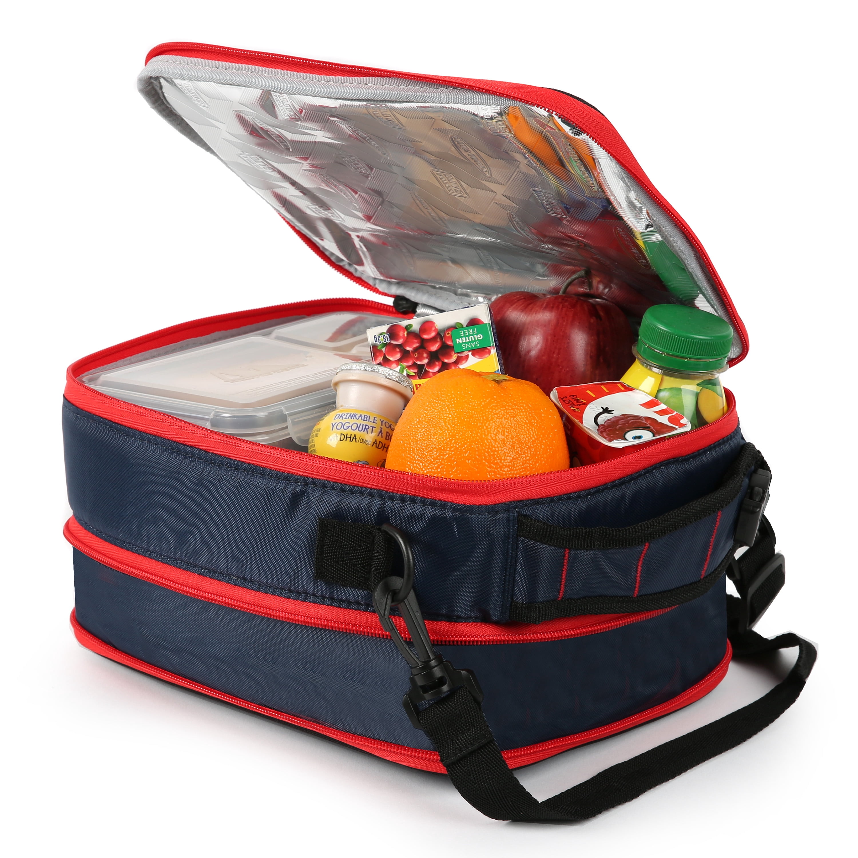 Arctic Zone High Performance Ultimate Expandable Lunch Bag, Navy