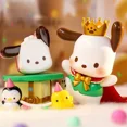 thumbnail image 3 of Sanrio Pochacco Retro Time Train Series Blind Box Cartoon Surprise Mystery Box Toy Decor Collectible Model Kid Birthday Gift hello kitty, 3 of 7