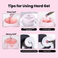 thumbnail image 7 of Beetles Builder Gel for Nails, Pink 30g 9 in 1 HEMA-Free Hard Gel for Nail Extensions and Strengthening, 7 of 7