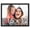 Black, variant on 15x12 Mahogany Wood Picture Frame - UV Acrylic, Foam Board Backing, Hanging Hardware