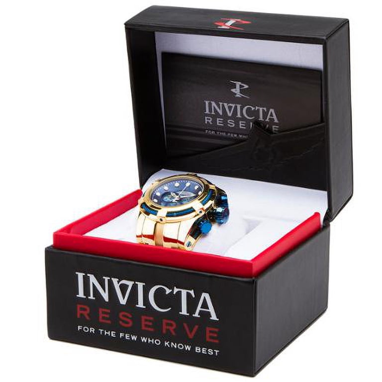 Invicta Men's 12756 Bolt Reserve Chronograph Blue Mother-Of-Pearl