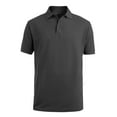 thumbnail image 1 of EDWARDS MEN'S BLENDED PIQUE SHORT SLEEVE POLO, 1 of 1