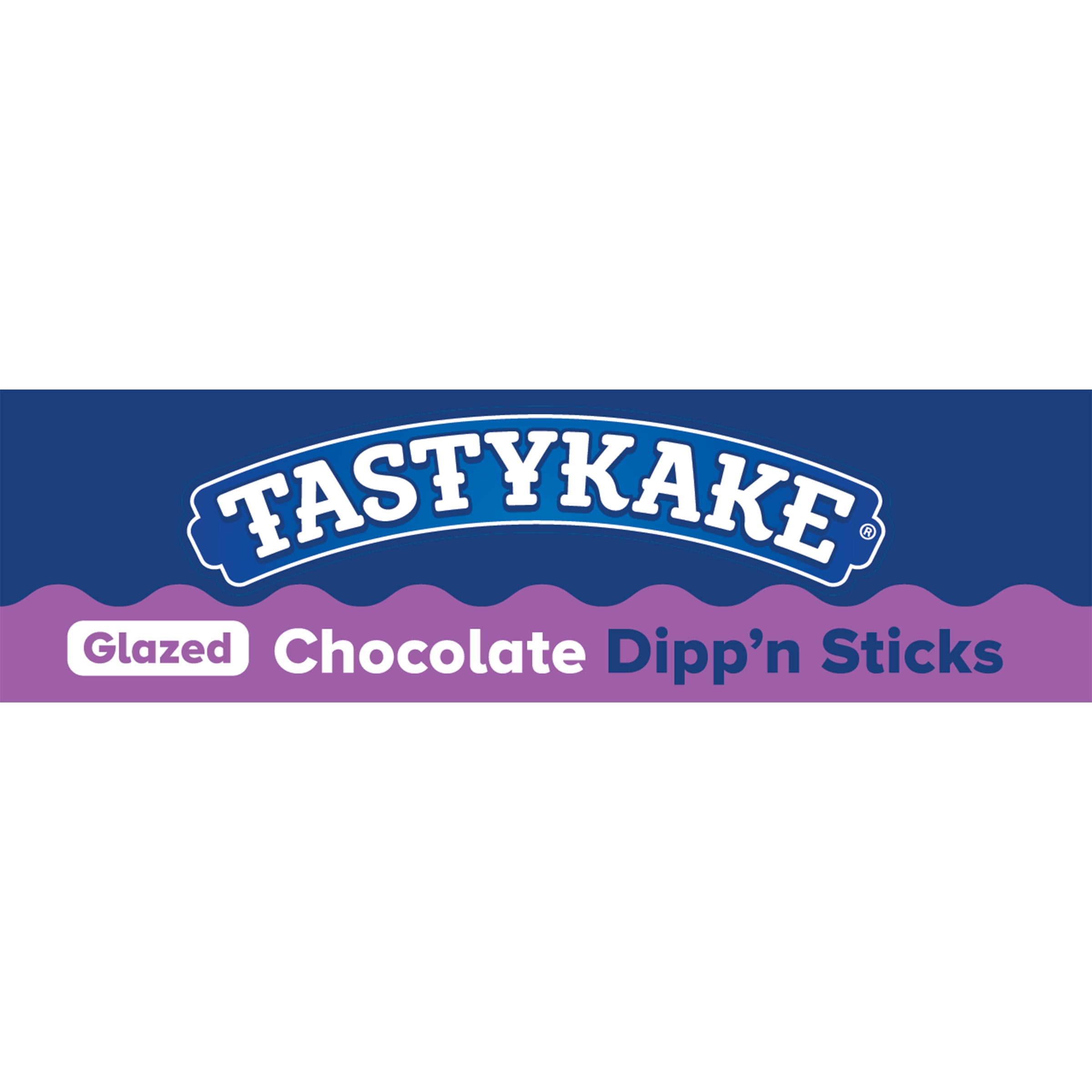 Tastykake Glazed Chocolate Flavored Dipp'n Sticks, Glazed Chocolate Donut Sticks, 10 oz, 6 Ct, Shelf-Stable