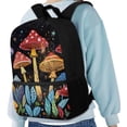 thumbnail image 4 of Uorisanigo Kids Backpack Red Mushroom Childrens Backpacks 6-9 10-12 17 inch School bag for Preschool Kindergarten Elementary Boys and Girls with Adjustable Padded Straps, 4 of 6