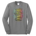 thumbnail image 2 of Wild Bobby, Jesus Is The Way John 14:6 Bible Verse, Inspirational/Christian, Men Long Sleeve Shirt, Heather Grey, X-Large, 2 of 3