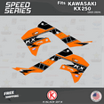 thumbnail image 4 of Kalair GFX Graphics Kit for Kawasaki KX250F (2021-2023) Speed Series, 4 of 5