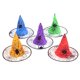 thumbnail image 1 of 5 piezas de sombreros de bruja de Halloween, gorras novedosas, accesorios para disfraces de bruja de Halloween, 1 of 3