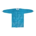 thumbnail image 2 of McKesson Adult Disposable Lab Coat Blue Large / X-Large 10 Ct, 2 of 2