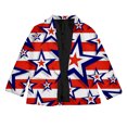 thumbnail image 3 of Kids Boys Girls' Independence Day Printed Personality Suit Jacket, 3 of 4