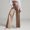 Khaki, variant on Wide Leg Pants Woman Border Straight Leg Pants High Waisted Loose Casual Lounge Travel Work Sweatpants Summer Summer Beach Palazzo Trousers with Pockets Lightweight Comfy Khaki Xxl