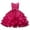 Rose Red, variant on LOVEBAY Flower Girls Sleeveless Dress Princess Pageant Dress First Communion Dresses Tulle Party Gown Prom Ball Gowns