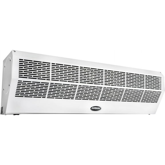 DuraSteel Wall Mounted Air Curtain Fan - White 36 Inch Air Door - UL Certified Heavy Duty - Commercial Super Power Indoor Over Door Fan with Door Magnetic Switch by Aerial Titan-1