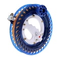 thumbnail image 4 of Carrete de pesca de material premium multifunción con carrete de cuerda de 450 m Carrete de agarre Rueda enrolladora de carrete de con cerradur, 4 of 5