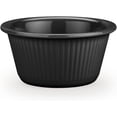 thumbnail image 1 of Carlisle FoodService Products Plastic Ramekins, Sauce Bowl For Catering, Kitchen, Restaurant, 3 Ounces, Black, 1 of 5