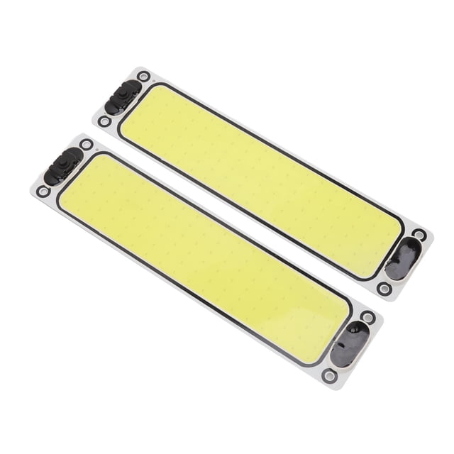Luz de techo para automóvil, 2 piezas, luz de lectura para interior de automóvil, luz de techo para automóvil, instalación sencilla