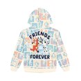 thumbnail image 2 of Bluey Little Kids' Boy or Girl Fleece Zip-Up Hoodie Pastel Multi, 2 of 5