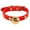 Red, variant on Adjustable Pet Collar with Red Bones and Bells,Breakaway Neckband for Small Dogs, Teddy Bears&Cats,Adjustable Decorative Necklace for Small Dogs