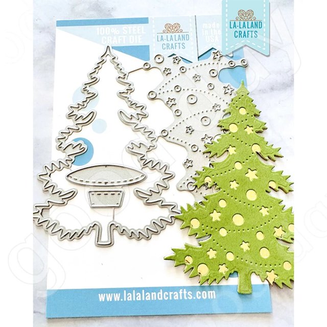 Troqueles de corte de casas de alce y árbol de Navidad, plantilla para decoración de diario de recortes, plantilla de grabado, tarjeta de felicitación artesanal hecha a mano, novedad de 2022