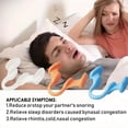 thumbnail image 4 of Anti-Snoring Device for Sleep Aid - Adjustable Nasal Snore, Anti-Snoring Nose Plug, Comfortable & Discreet Nighttime Use, Unisex for &, Improves Sleep-White6pcs, 4 of 5