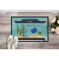 thumbnail image 2 of Delta Tail Betta Fish Merry Christmas Door Mat, 2 of 4