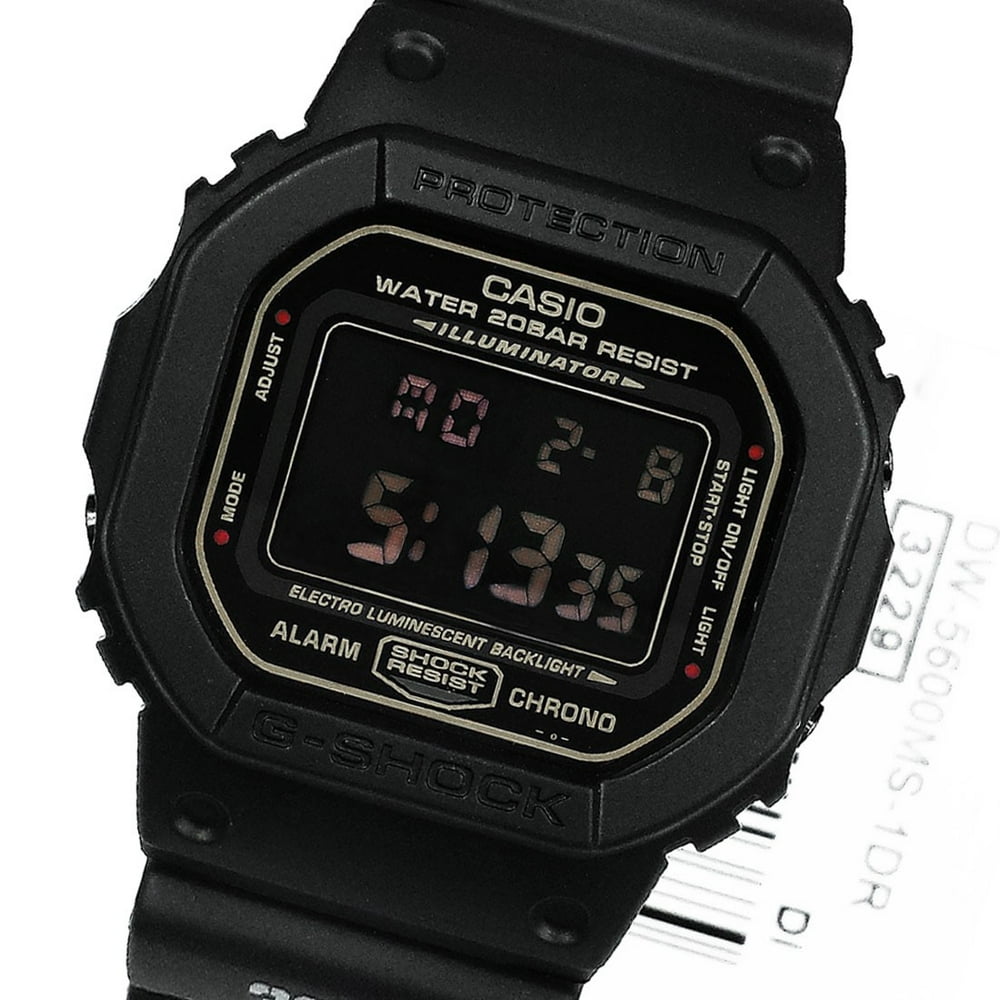 Casio GShock GShock GForce Military Mens Watch DW5600MS1