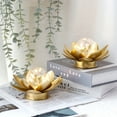 thumbnail image 6 of JHY DESIGN Bedside Lotus Table Lamp Set of 2 Battery Powered Nightstand Fairy Ambiance lamp, 6 of 7