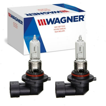 2 pc Wagner High Beam Headlight Bulbs compatible with Toyota 4Runner Avalon Camry Celica Corolla Highlander Land Cruiser Matr 2.7L 3.5L L4 V6 1991-2018